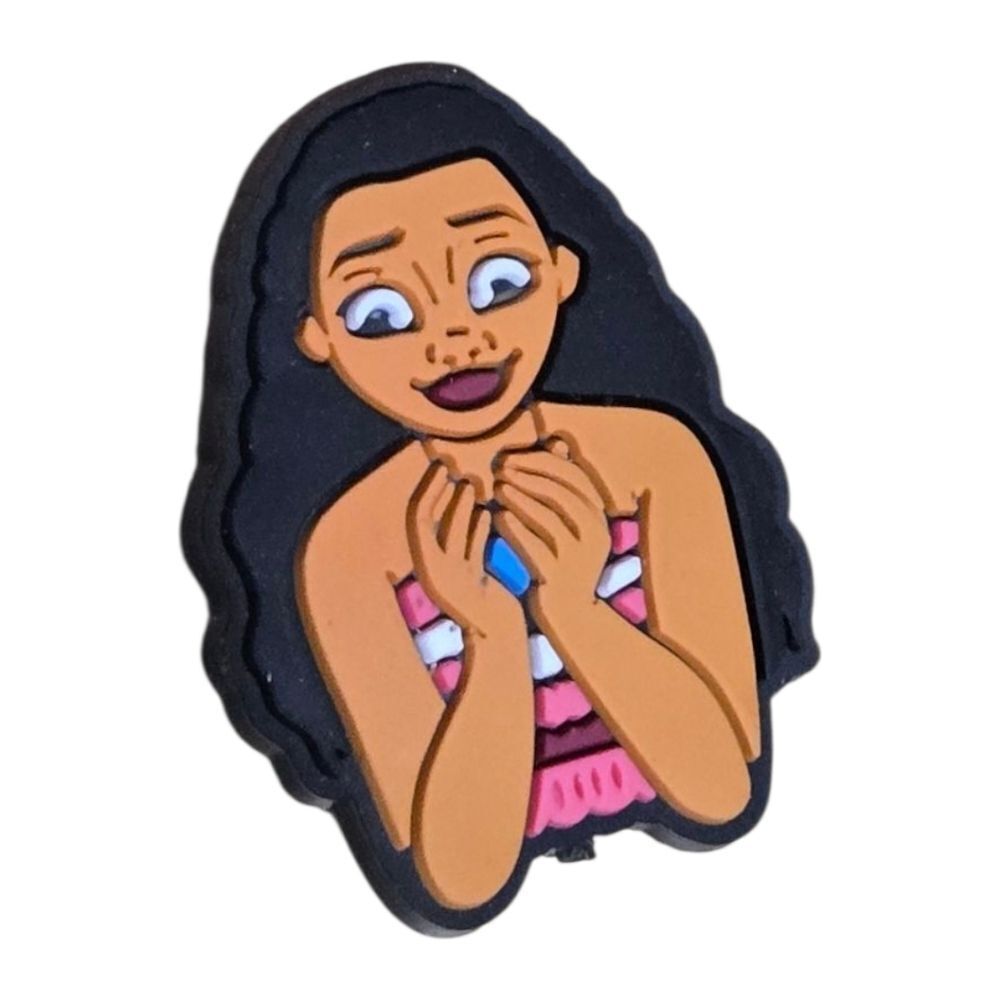 Moana Croc Shoe Charms | Cartoon Jibbitz Style Accessories | Fits Crocs Disney